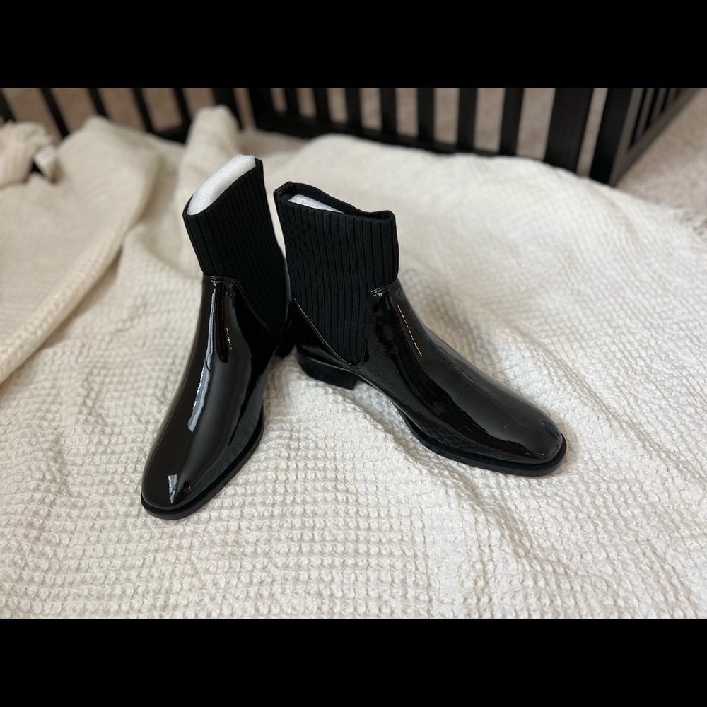 Vince Brushed leather boots